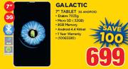 Galactic 7" Tablet 3G Android