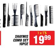 Shaymis 10 Pce Comb Set-Per Set