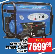 L&G 706EW 5.5Kw Petrol Generator