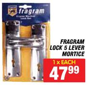 Fragram Lock 5 Lever Mortice