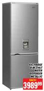 KIC Fridge B/M 314lt Water Dispenser Metallic