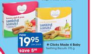 Clicks Made 4 Baby Teething Biscuits-170g Per Pack