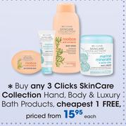 Clicks Skin Care Collection Hand, Body & Luxury Bath Products-Each