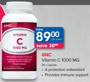 GNC Vitamin C 1000mg-90 Caplets Per Pack