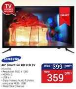 Samsung 40" Smart Full HD LED TV 40J5200