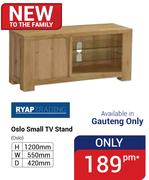 Ryan Trading Oslo Small TV Stand (Gauteng Only)