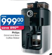 Philips Grind And Brew Coffee Maker