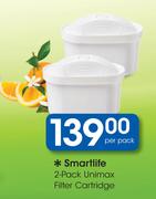 Smartlife 2 Pack Unimax Filter Cartridge-Each