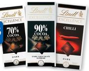 Lindt Excellence Chocolate-100g Each