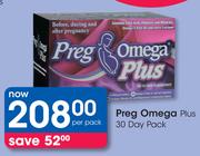 Preg Omega Plus 30 Day Pack-Per Pack