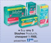 Stayfree Products-Each