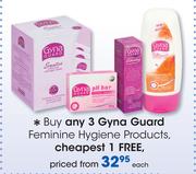 Gyna Guard Feminine Hygiene Products-Each
