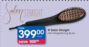 Salon Straight Hair Straightening Brush 