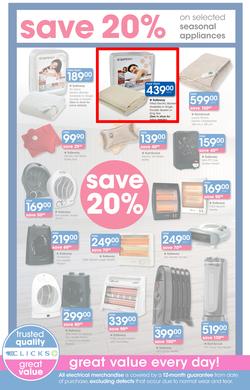 Clicks : Pay Day Savings (24 July - 23 Aug 2017), page 30
