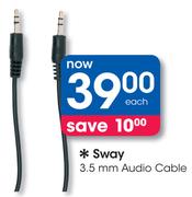 Sway 3.5mm Audio Cable-Each