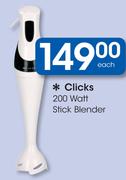 Clicks 200 Watt Stick Blender