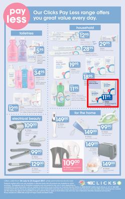 Clicks : Pay Day Savings (24 July - 23 Aug 2017), page 36