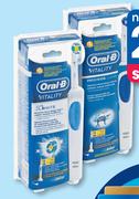Oral-B Vitality Precision Clean Power Or 3D White Power Toothbrush-Each