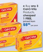 Cal-C vita Products-Per pack