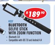 Bluetooth Selfie Stick With Zoom Function KS37