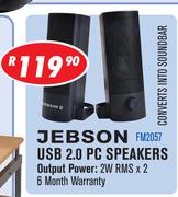Jebson USB 2.0 PC Speakers FM2057