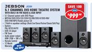 Jebson 5.1 Channel DVD Home Theatre System With Built-In FM Radio & USB Input JB258H 5.1 Channel Sys