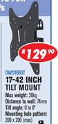 17-42 Inch Tilt Mount For LED & LCD TV DWD1063T