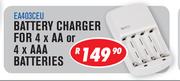 Battery Charger For 4 x AA Or 4 x AAA Batteries EA403CEU
