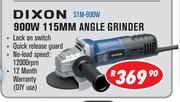 Dixon 900W 115MM Angle Grinder S1M-900W