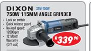 Dixon 750W 115MM Angle Grinder S1M-750W