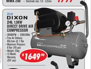 Dixon 24Ltr 1.5KW Direct Drive Air Compressor ZFL24