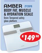 Amber Body Fat, Muscle & Hydration Scale ZFC5016
