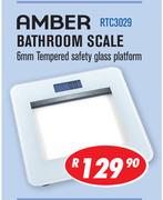 Amber Bathroom Scale RTC3029
