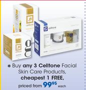 Celltone Facial Skin Care Products-Each