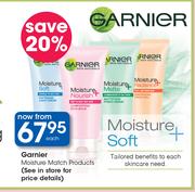Garnier Moisture Match Products-Each