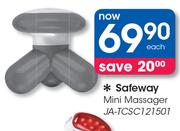 Safeway Mini Massager JA-TCSC121501-Each