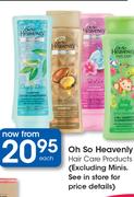 Oh So Heavenly Hair Care Products-Each
