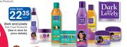 Dark & Lovely Hair Care Products-Each