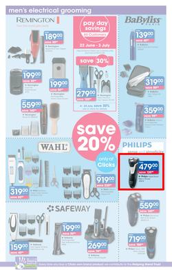 Clicks : Pay Day Savings (22 June - 23 July 2017), page 18