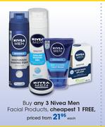 Nivea Men Facial Products-Each