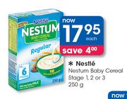 Nestle Nestum Baby Cereal Stage 1, 2 Or 3-250g Each