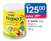 Nestle Nido Stage 3+ Pre School Milk-900g Each