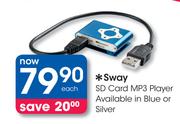 Sway SD Card MP3 Player-Each