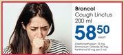 Broncol Cough Linctus-200ml Each