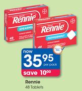 Rennie 48 Tablets-Per Pack