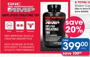 GNC Pro Performance Amplified Creatine 189 60 Servings-Each