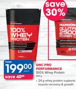 GNC Pro Performance 100% Whey Protein-470g Each