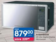 Kambrook 20Ltr Digital Display Microwave