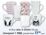 Clicks Mugs-Each