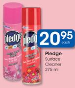 Pledge Surface Cleaner-275ml Each
